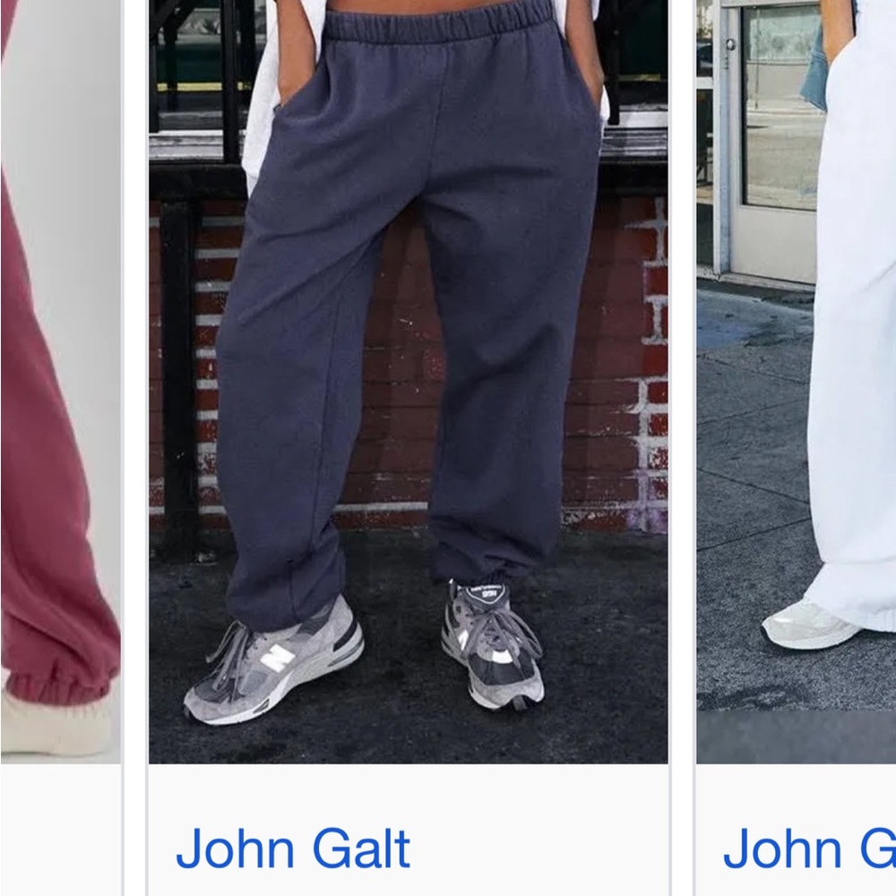 Brandy Melville Navy Sweatpants